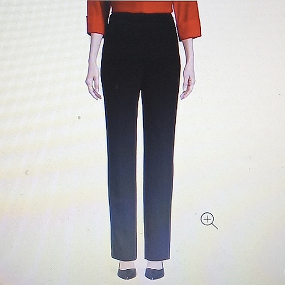 Investments | Black Straight Leg Pants - Picture 8 of 8